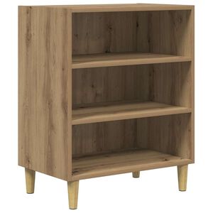 vidaXL Sk&auml;nk artisan ek 57x35x75 cm konstruerat tr&auml;