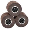 vidaXL Sandskivor 3 st Brun 12 x 12 x 10 cm Syntetisk fiber
