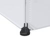 vidaXL Modulär garderob 9 fack 109x36,5x143 cm vit