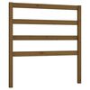vidaXL S&auml;nggavel honungsbrun 96x4x100 cm massiv furu