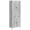 vidaXL Sk&aring;pset 2 pcs 66 x 34,5 x 90 cm Konstruerat tr&auml;