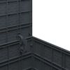 vidaXL F&ouml;rvaringsl&aring;da Antracit 55 x 53 x 57 cm Polypropylen
