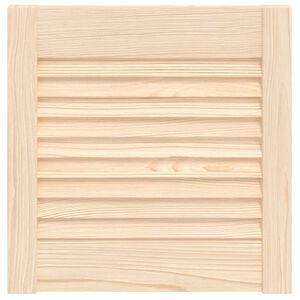 vidaXL Sk&aring;plucka lamelldesign 39,5x39,4 cm massiv furu