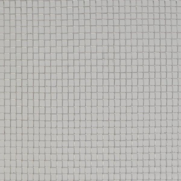 vidaXL Insektsn&auml;t rostfritt st&aring;l 100x500 cm silver