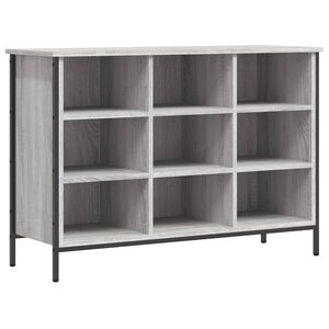 vidaXL Skohylla gr&aring; sonoma 100x35x70 cm konstruerat tr&auml;
