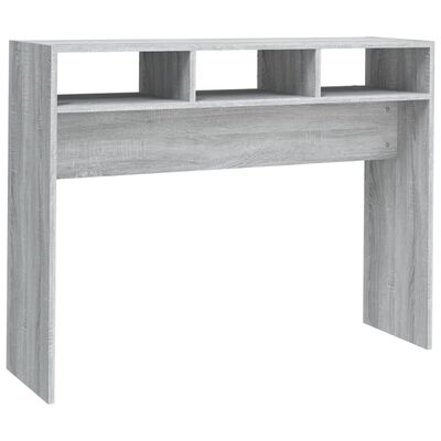 vidaXL Avlastningsbord grå sonoma 105x30x80 cm konstruerat trä
