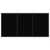 vidaXL Utem&ouml;belset 5 pcs Svart och Anthracit 140 x 70 x 73 cm