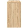 vidaXL Skänk med LED-belysning sonoma-ek 60,5x37x67 cm
