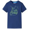 T-shirt f&ouml;r barn m&ouml;rkbl&aring; 104