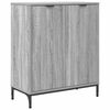 vidaXL Sideboard Gr&aring; Sonoma 69,5 x 33 x 82 cm Konstruerat tr&auml;