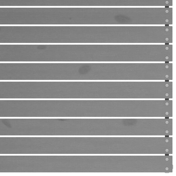 vidaXL Hörnsektion till trädgårdssoffa grå massiv furu