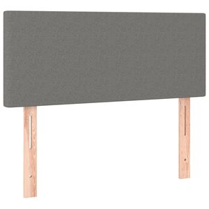 vidaXL S&auml;nggavel m&ouml;rkgr&aring; 80x5x78/88 cm tyg