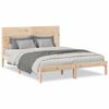 vidaXL S&auml;ngram utan madrass extra l&aring;ng 160x210 cm massivt tr&auml;