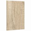 vidaXL Dekorpaneler 12 st Sonoma-ek 15 x 21 x 0.27 cm Konstruerat tr&auml;