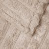 vidaXL Kastfilt Beige 270 x 240 cm Fleece