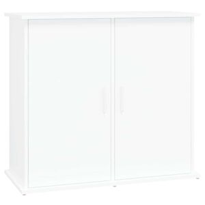 vidaXL Akvarieb&auml;nk vit 81x36x73 cm konstruerat tr&auml;