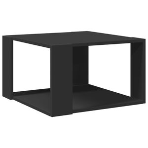vidaXL Soffbord svart 51,5x51,5x30 cm konstruerat tr&auml;