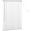 vidaXL Persienner Silver 130 x 85 cm Aluminium