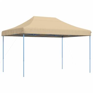 vidaXL Pop-Up hopf&auml;llbart partyt&auml;lt 410x279x315 cm beige