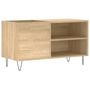 vidaXL Stereob&auml;nk sonoma-ek 85x38x48 cm konstruerat tr&auml;