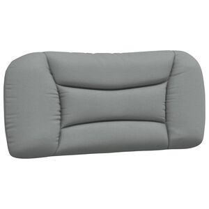 vidaXL Headboard Cushion "Hvar" Light Grey 80 cm Fabric