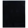 vidaXL F&ouml;nsterfilm statisk frostad frostad svart 90x500 cm PVC