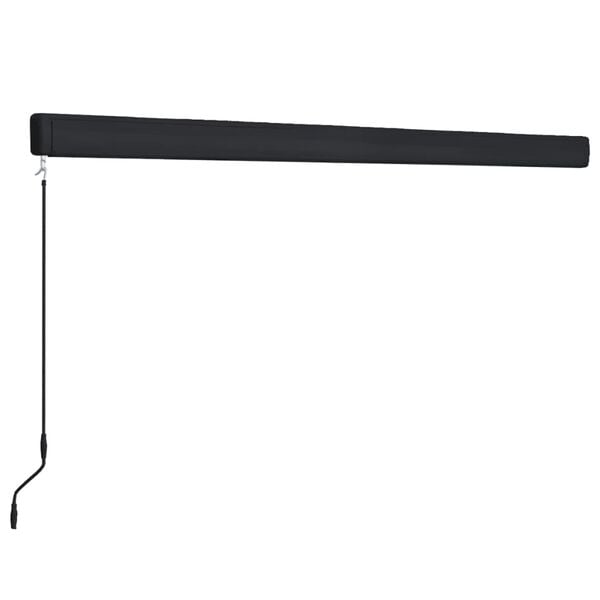 vidaXL Markis manuell 500x300 cm bl&aring; och vit