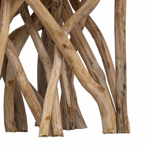 vidaXL Soffbord 40x40x40 cm blandat återvunnet trä