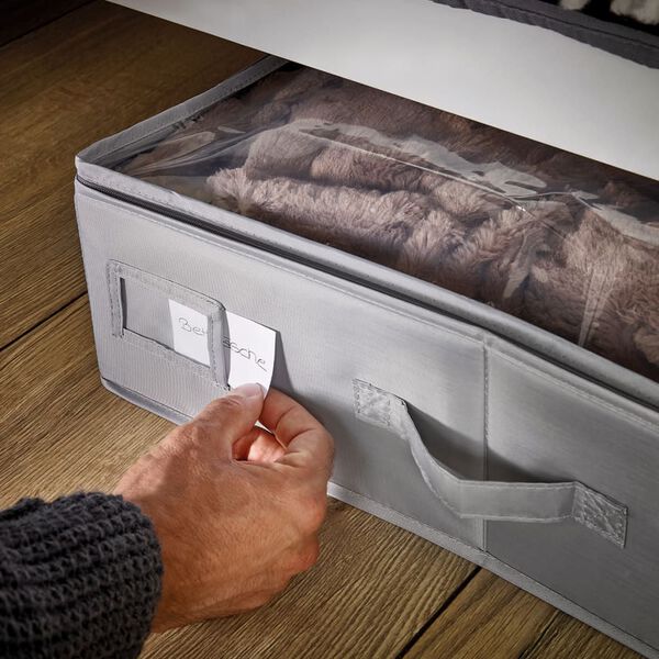 Leifheit S&auml;ngl&aring;da liten gr&aring; 64x45x15 cm 80014