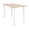 vidaXL Matbord 120x60x73 cm ekf&auml;rg och vit