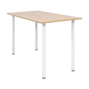 vidaXL Matbord 120x60x73 cm ekf&auml;rg och vit