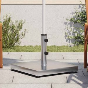 vidaXL Parasollfot f&ouml;r &Oslash;32/38/48 mm stolpar 11 kg fyrkantigt