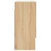 vidaXL Väggskåp sonoma-ek 60x31x70 cm konstruerat trä