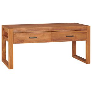 vidaXL Tv-b&auml;nk 100x40x45 cm teak