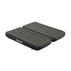 Bestway 3-i-1 uppbl&aring;sbar luftmadrass svart och gr&aring; 188x99x25 cm