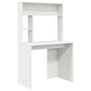 vidaXL Skrivbord Vit 91 x 50 x 149 cm Konstruerat tr&auml;