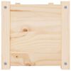 vidaXL Odlingslådor 2 st 100x31x31 cm massiv furu
