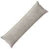 vidaXL Kudd&ouml;verdrag HOUTEN Ljusgr&aring; 40 x 145 cm Chenilletyg