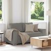 vidaXL Loveseat soffa ljusgr&aring; 120 cm manchestertyg