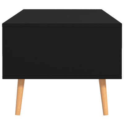 vidaXL Soffbord svart 100x49,5x43 cm spånskiva