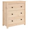 vidaXL Sk&auml;nk 70x35x80 cm massiv furu