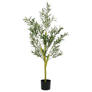 vidaXL Konstgjort olivtr&auml;d 450 blad 120 cm gr&ouml;nt