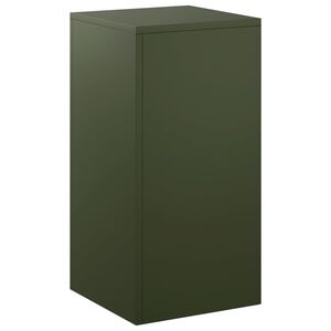 vidaXL V&auml;xtst&auml;ll Olivgr&ouml;n 30 x 30 x 60 cm V&auml;derbest&auml;ndig st&aring;l
