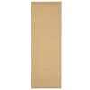 vidaXL Matta naturlig sisal 100x300 cm
