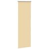 vidaXL Rullgardin m&ouml;rkl&auml;ggningsbar beige 40x150 cm tyg bredd 35,7 cm