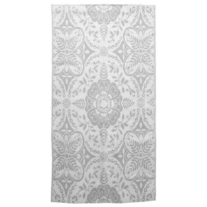 vidaXL Utomhusmatta ARAKIL ljusgr&aring; 160x230 cm PP