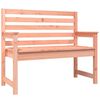 vidaXL Tr&auml;dg&aring;rdsb&auml;nk 109x48x91,5 cm massivt douglastr&auml;