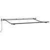 vidaXL Markisram Antracit 3,5 x 2 m Metall