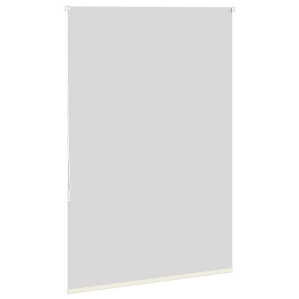 vidaXL Rullgardin m&ouml;rkl&auml;ggning naturvit 105x175 cm tygbredd 100,7 cm