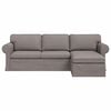 vidaXL Soffa Taupe